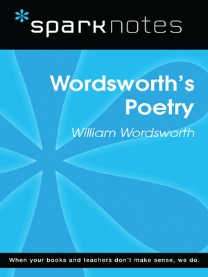 cover image of Wordsworth's Poetry (SparkNotes Literature Guide)